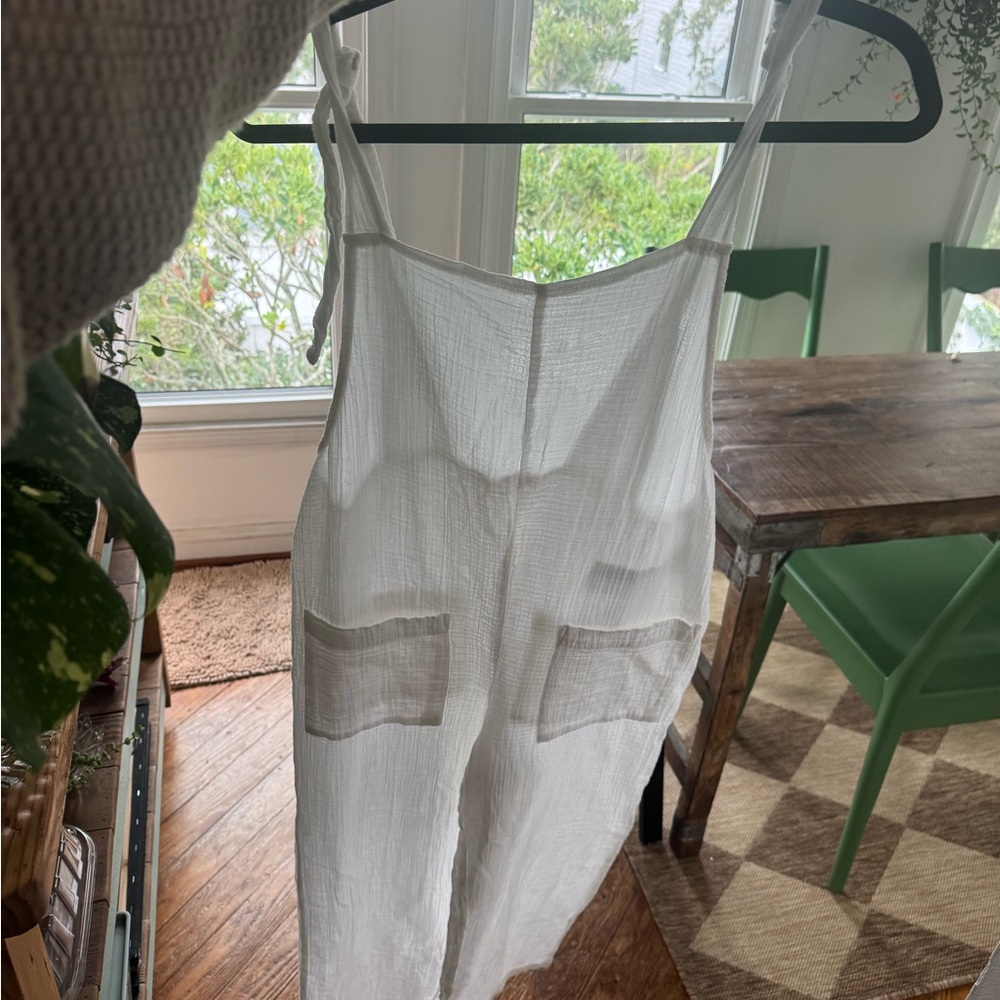 Billabong White Overalls